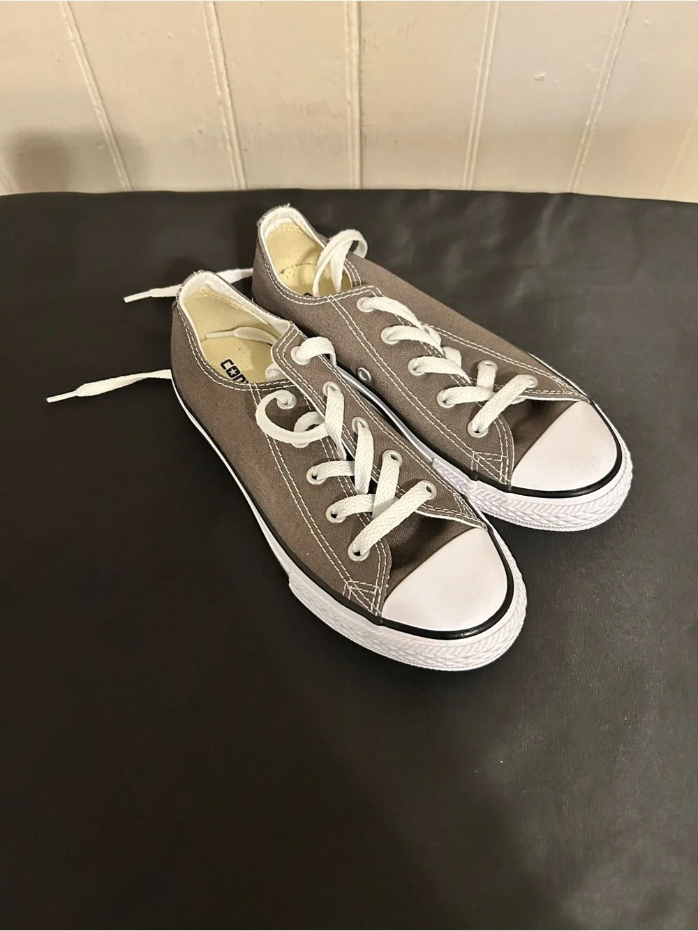 Converse All Star Canvas Sneakers/Youth Size 1/Charcoal/NWOT